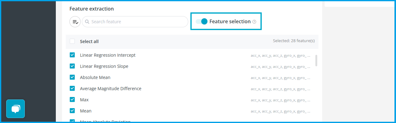 Feature Selection